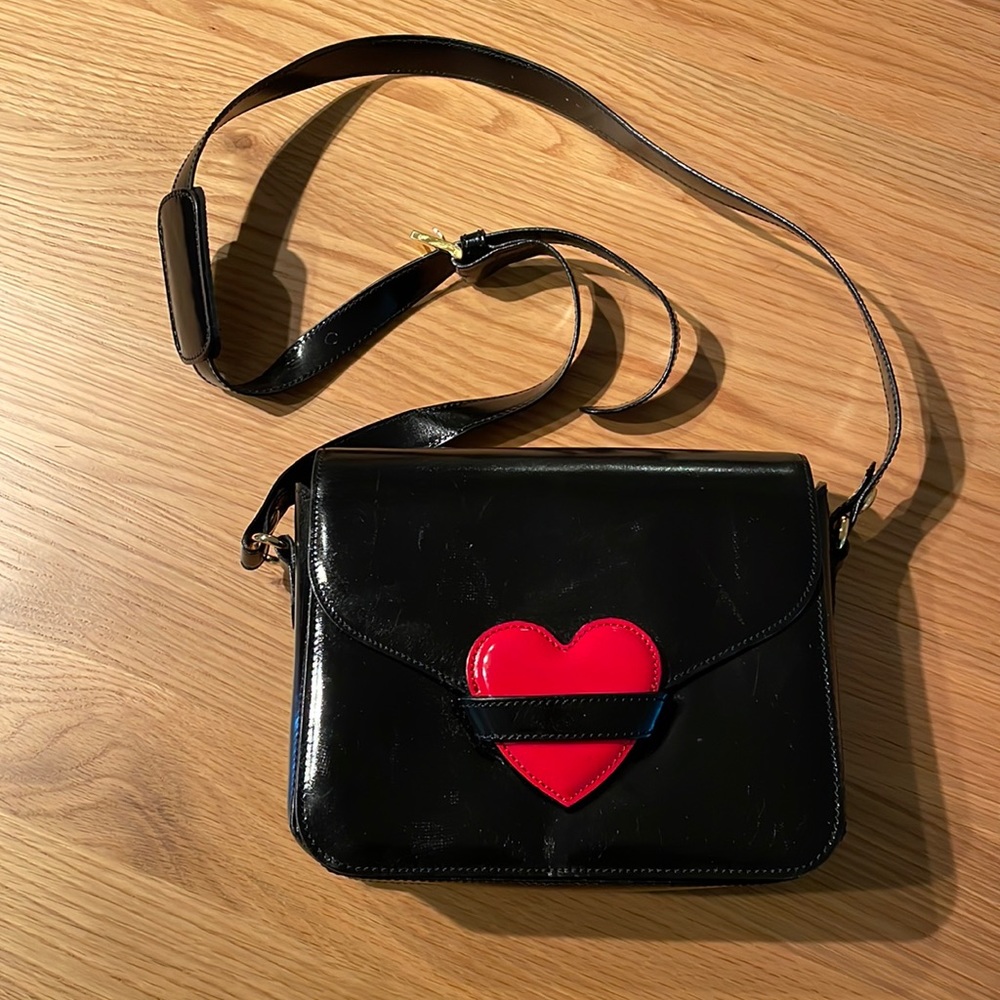 VINTAGE Moschino heart bag